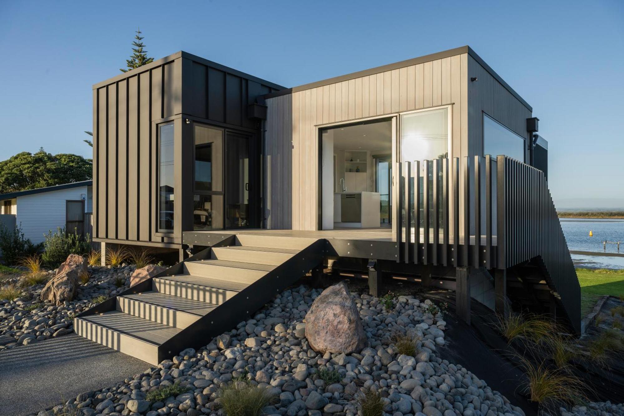 Pukehina Estuary Sunset Views Townhouse & Studio Eksteriør billede