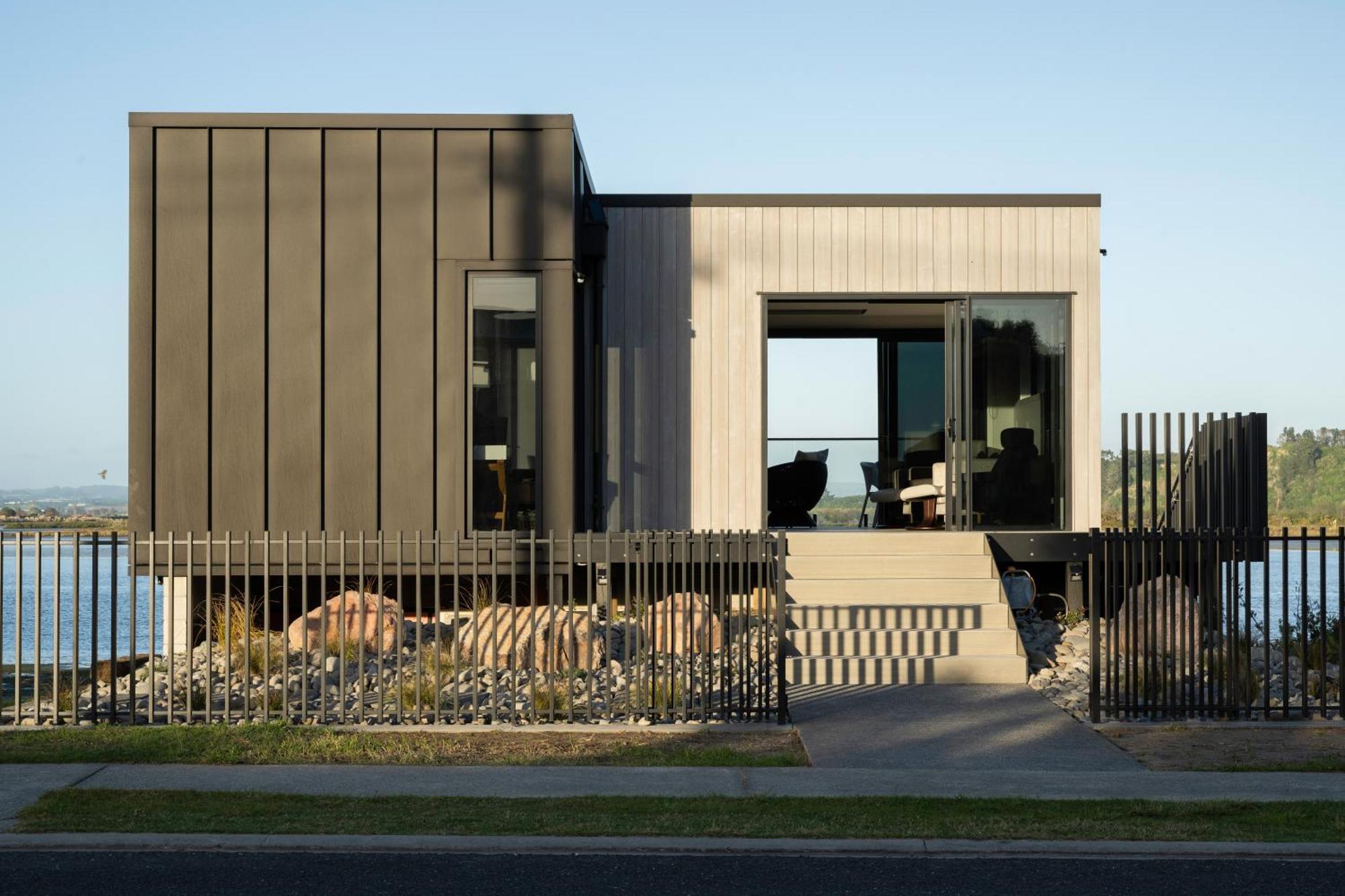 Pukehina Estuary Sunset Views Townhouse & Studio Eksteriør billede