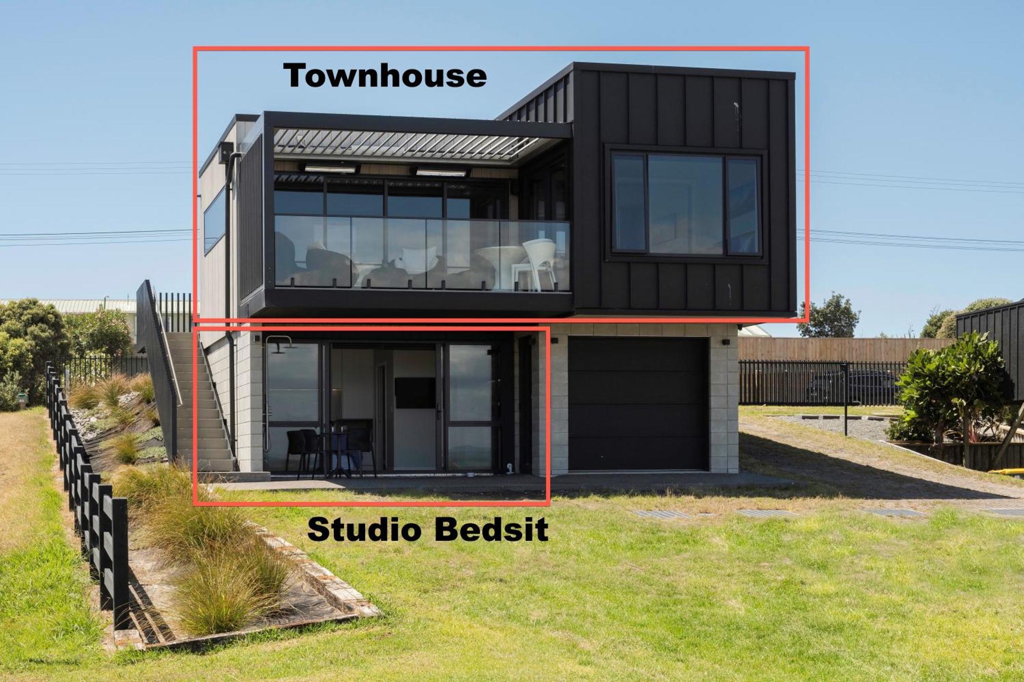 Pukehina Estuary Sunset Views Townhouse & Studio Eksteriør billede